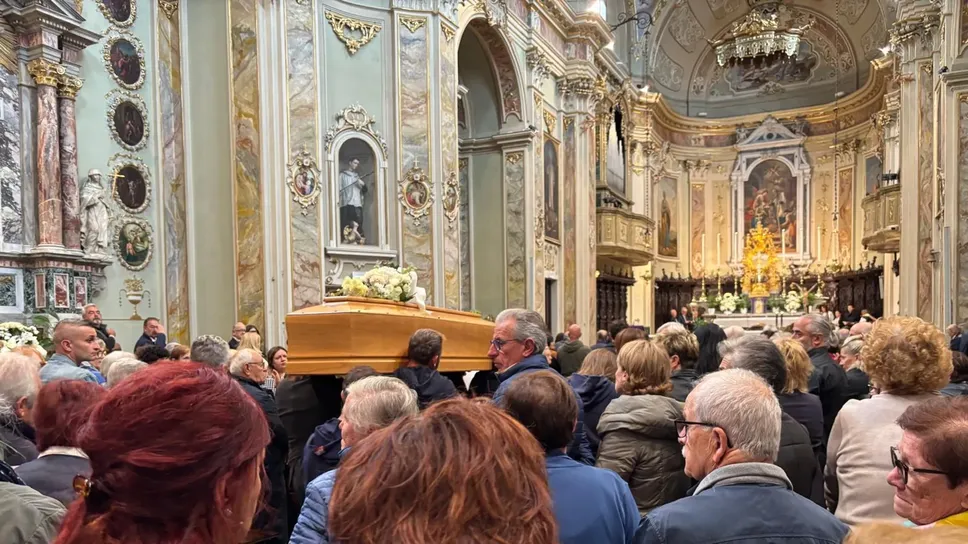 I funerali di Samanta Pezzotti a Tavernela