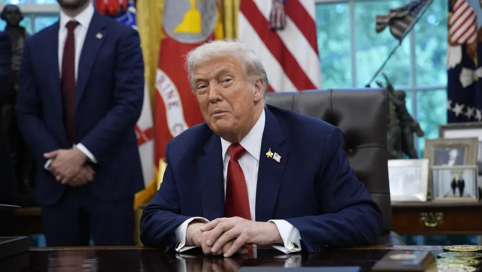 Il presidente americano Donald Trump Il presidente americano Donald Trump