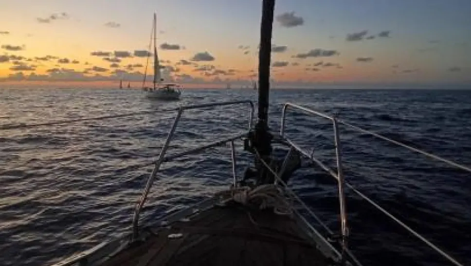 Le navi della Flotilla in acque internazionali