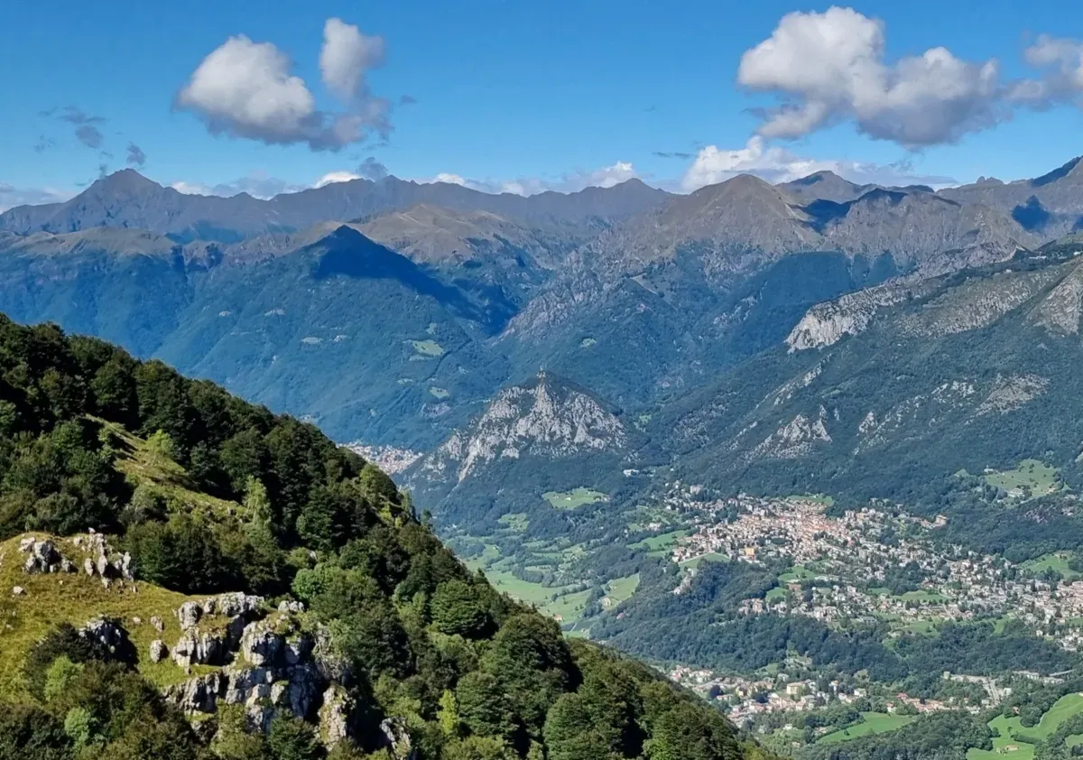 Scorci sulla Valsassina e le Orobie lecchesi