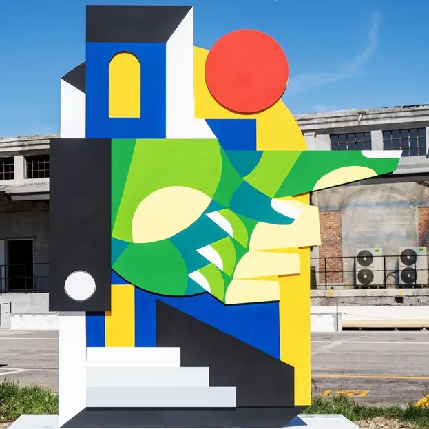 Un’opera di Luca Font