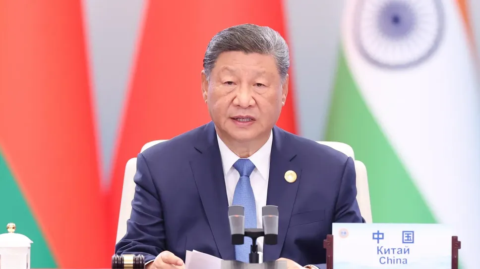 Il presidente cinese Xi Jinping presiede la riunione della «Shanghai Cooperation Organization (Sco) Plus» a Tianjin, città portuale più vicina a Pechino Il presidente cinese Xi Jinping presiede la riunione della «Shanghai Cooperation Organization (Sco) Plus» a Tianjin, città portuale più vicina a Pechino