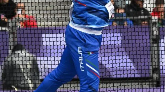 Tapia, buon quarto posto nel getto del peso ai Mondiali di Nuova Delhi
