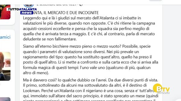TUTTOATALANTA NEWS