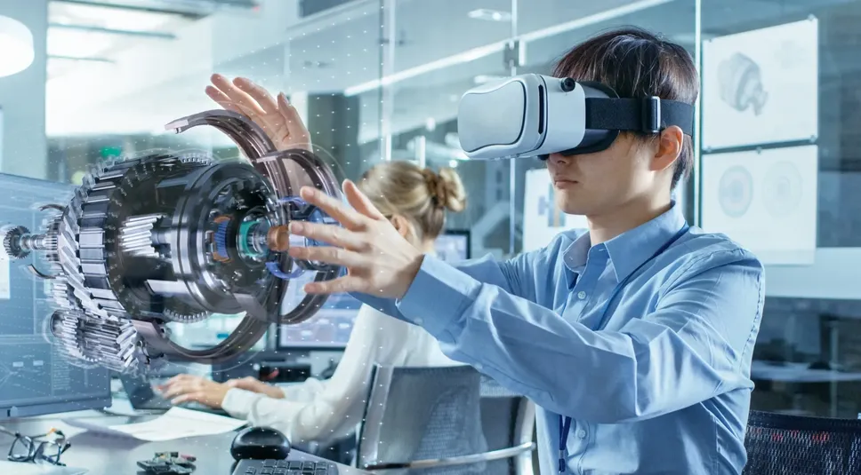 I partner coinvolti lavoreranno alla creazione di un metaverso industriale che mostrerà come intere linee produttive potranno essere automatizzate e gestite dall’uomo I partner coinvolti lavoreranno alla creazione di un metaverso industriale che mostrerà come intere linee produttive potranno essere automatizzate e gestite dall’uomo