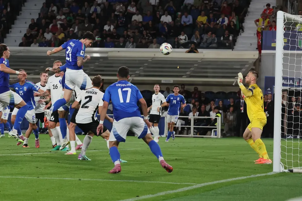 Il gol di Alessandro Bastoni