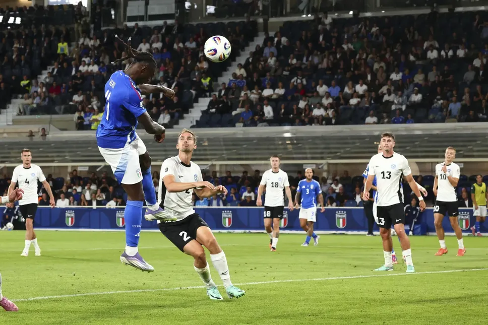 Moise Kean in azione