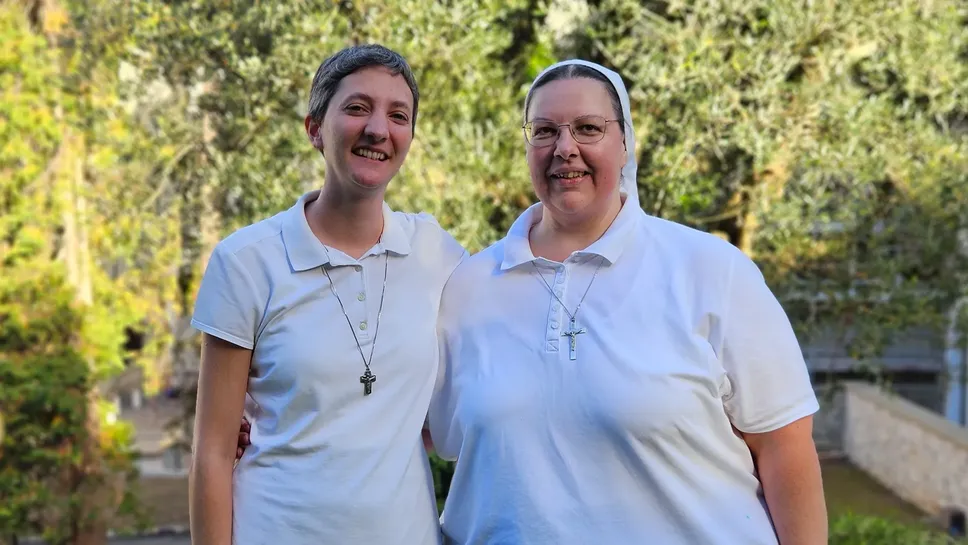 Suor Francesca Spreafico e suor Suyenne Forlani