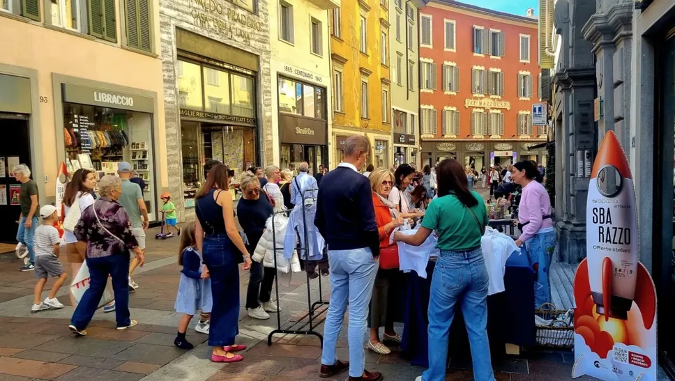 Torna lo Sbarazzo in centro a Bergamo Torna lo Sbarazzo in centro a Bergamo