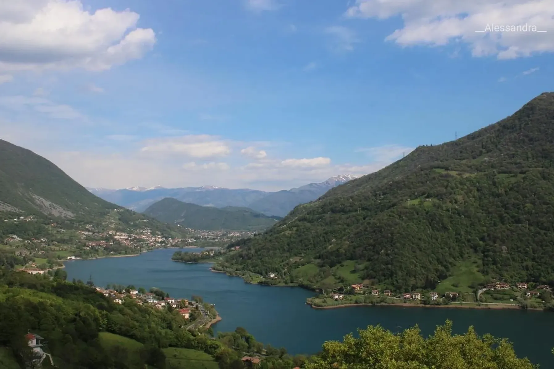 Le sponde del Lago d’Endine
