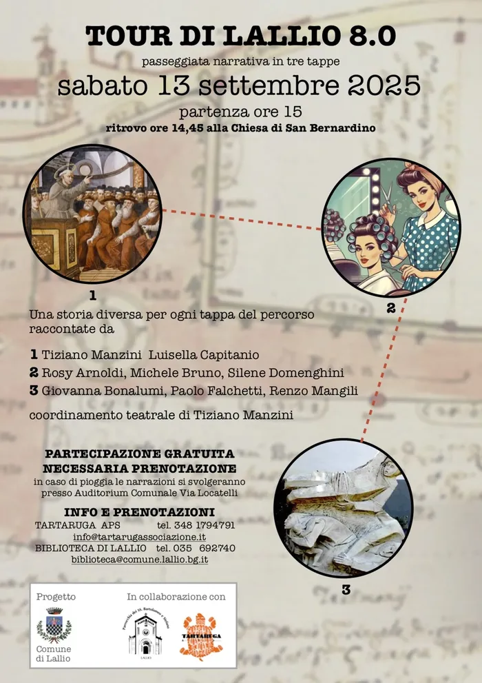 «Tour di Lallio», la locandina «Tour di Lallio», la locandina