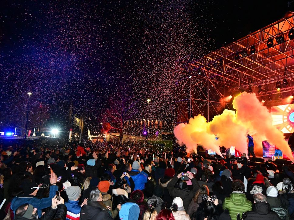 Le luci a mezzanotte