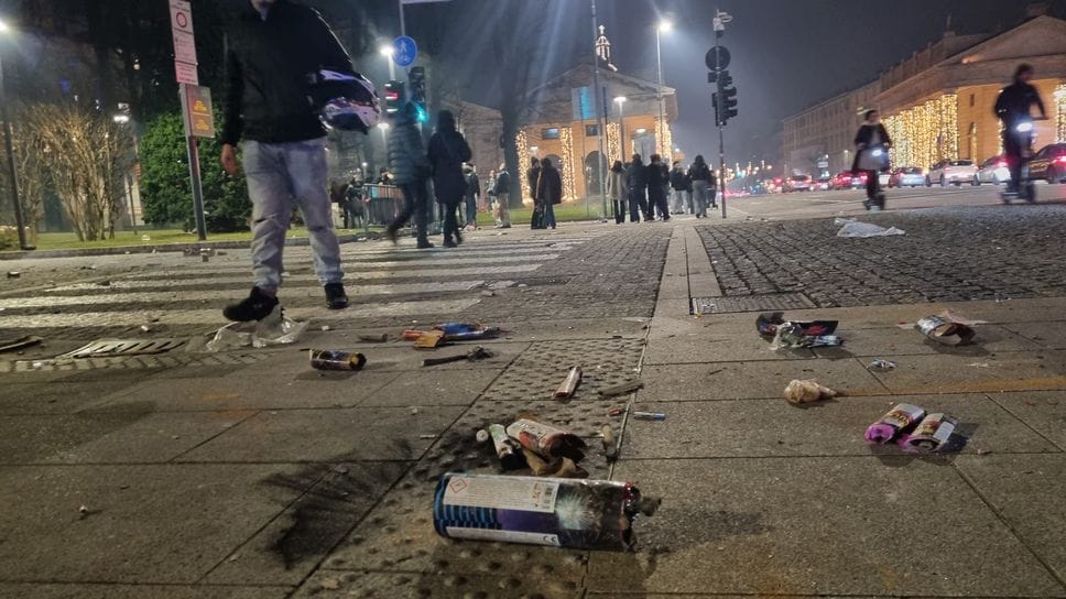 Ciò che è rimasto dopo i fuochi