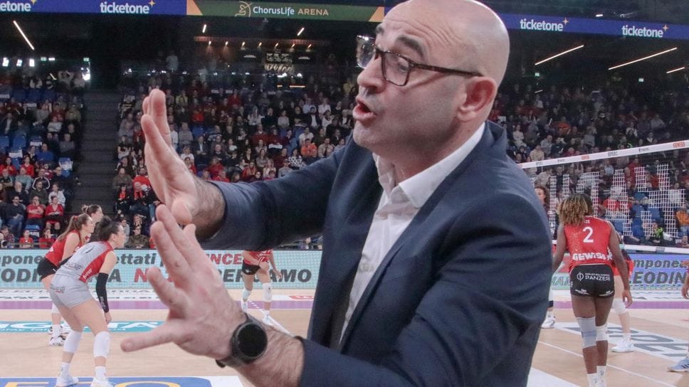 Marcello Cervellin ha sostituito Carlo Parisi sulla panchina del Volley Bergamo 1991