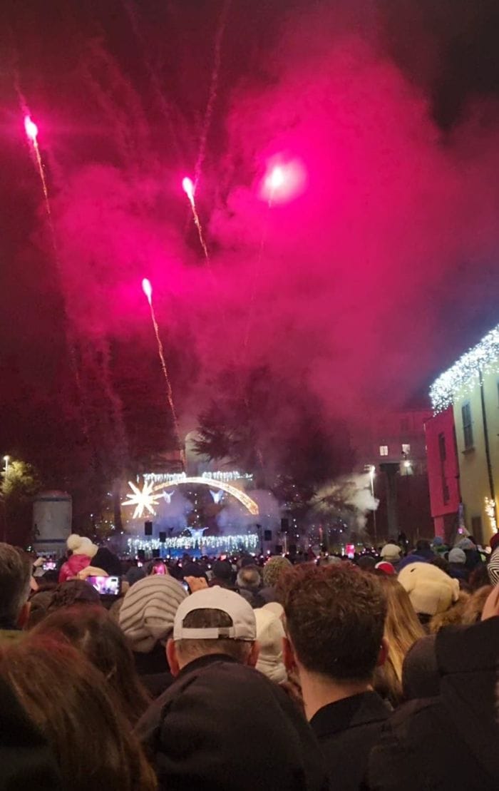 Musica e spettacolo pirotecnico