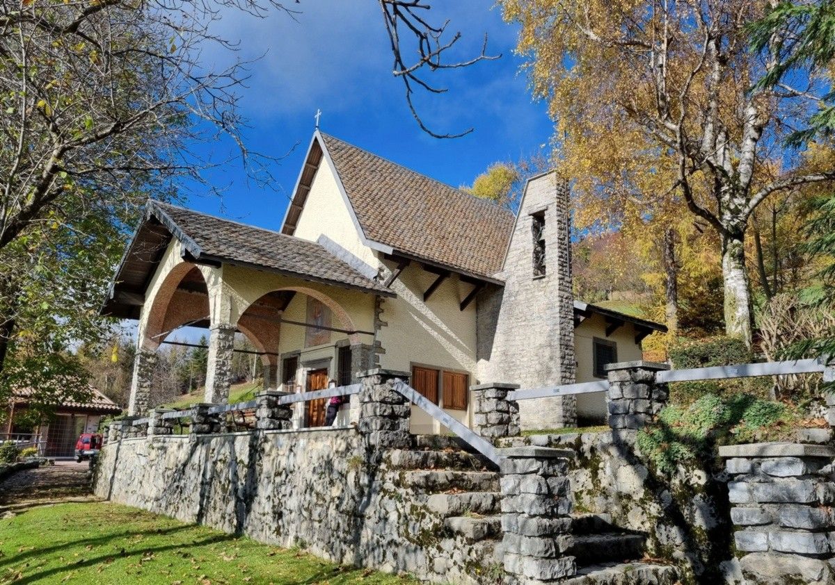 La chiesetta dei santi Pietro e Paolo in Cavlera