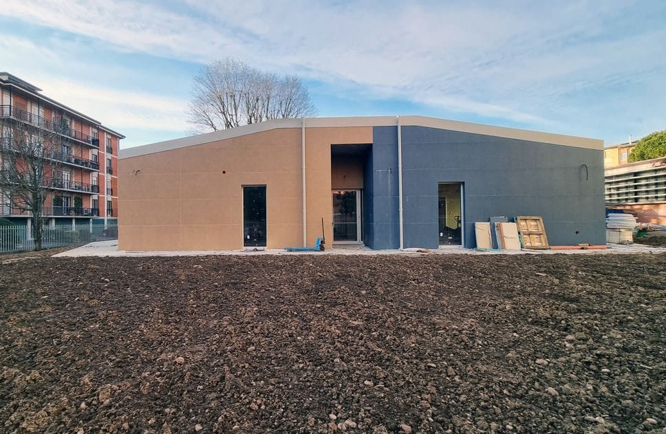 Il nuovo asilo a Longuelo