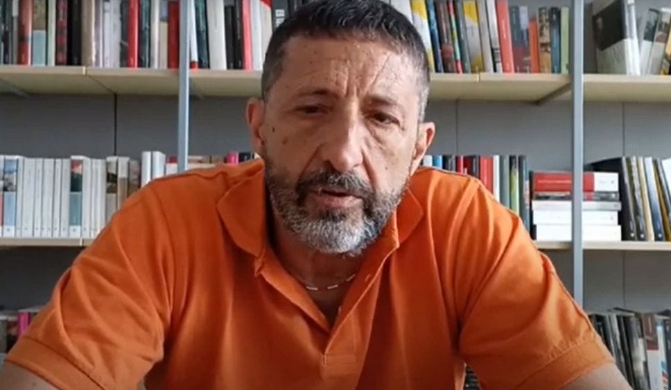 Lo scrittore Antonio Franchini