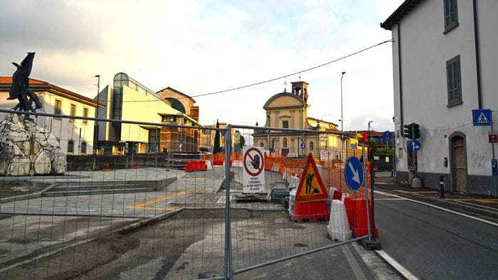 Bergamo, nuova piazza di Campagnola: dal 19 al 23 gennaio chiude l’incrocio