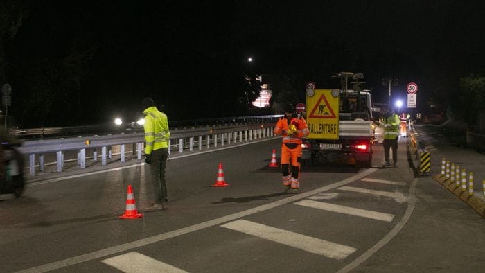 Bergamo, partiti i lavori in via Autostrada   Foto