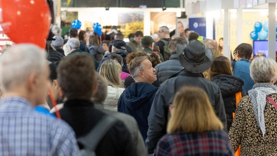 Un’immagine d’archivio dell’ultima edizione della Fiera Campionaria che si è tenuta a novembre nei padiglioni di via Lunga