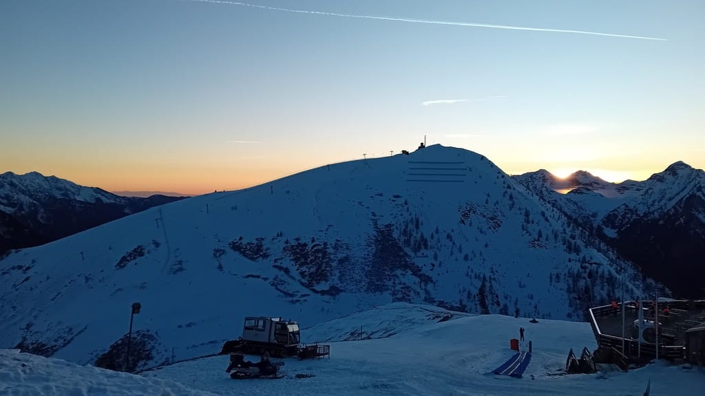 Tramonto dal Montebello