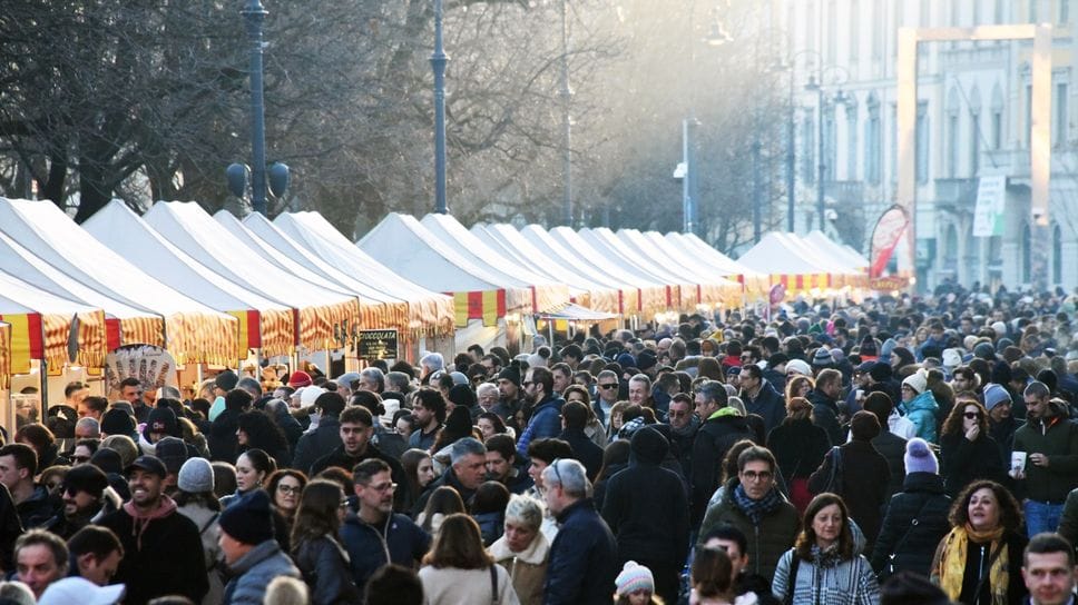 L’ultima edizione della Festa del Ciocolato sul Sentierone