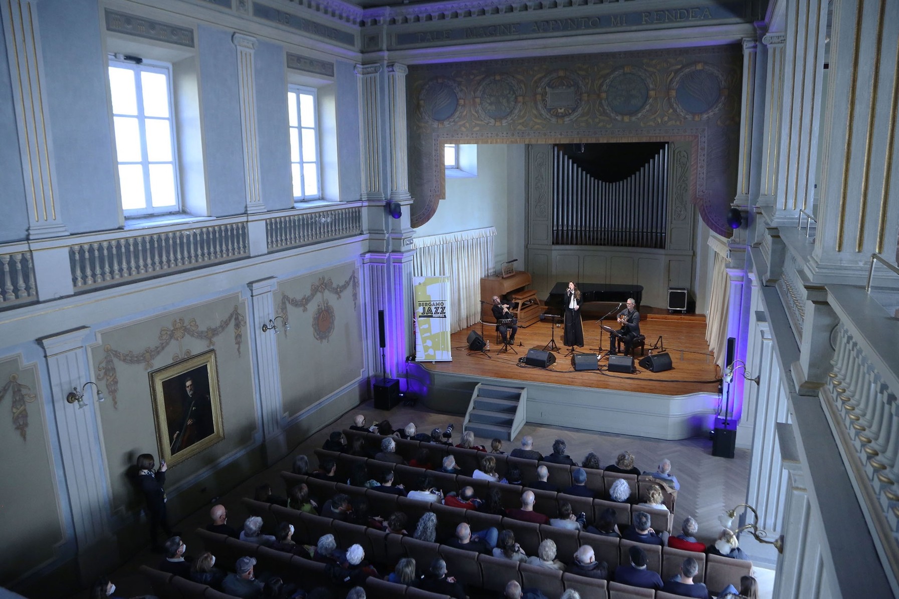 Un concerto di Bergamo Jazz in Sala Piatti