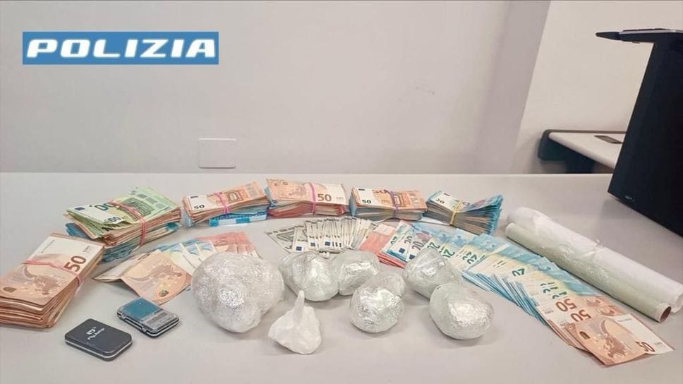 Il sequestro della polizia