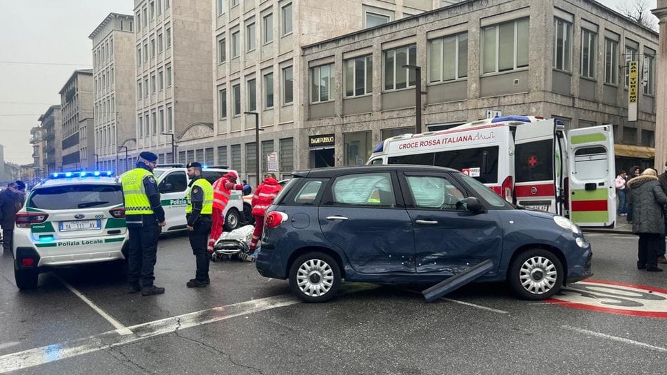 La scena dell’incidente