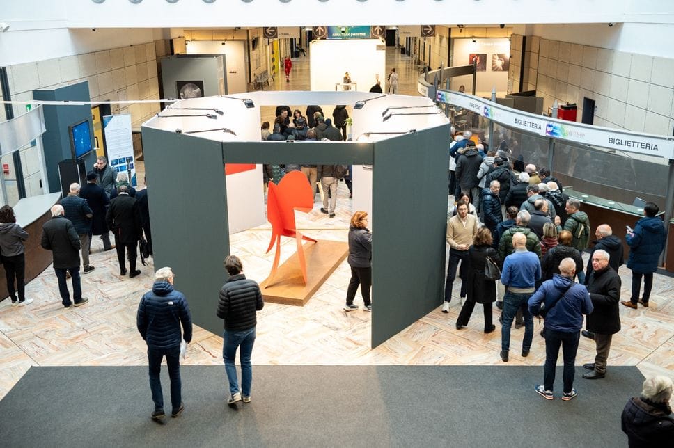 Gli stand della Fiera in via Lunga