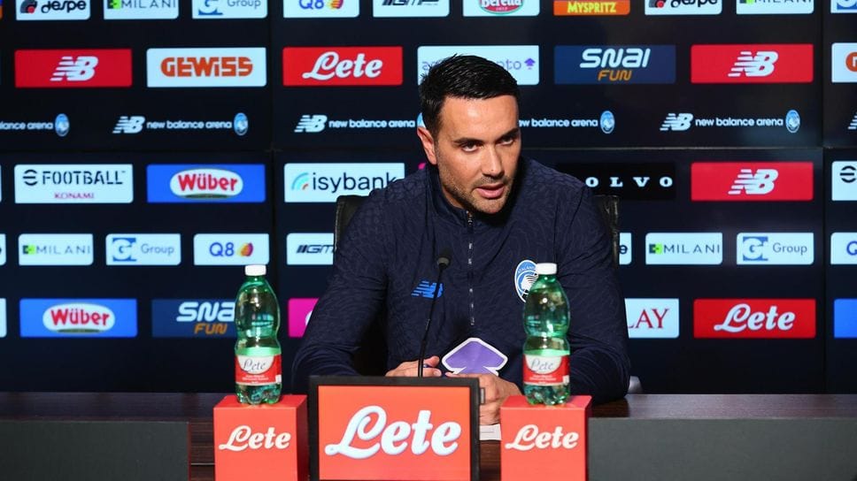 Palladino in conferenza stampa