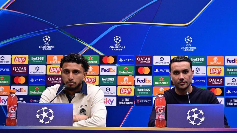 Ederson e Palladino in conferenza stampa