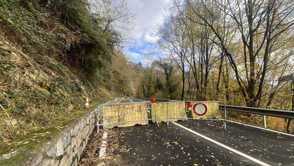 La strada comunale tra Bondo e Clanezzo, di Ubiale chiusa dal 16 novembre, riapre alle 17 del 20 gennaio