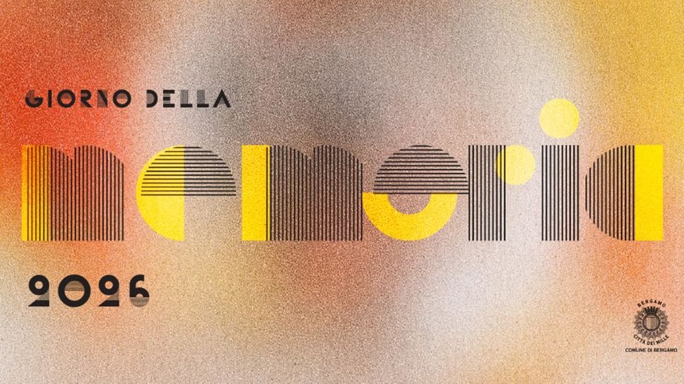Il logo della Giornata delle Memoria a Bergamo