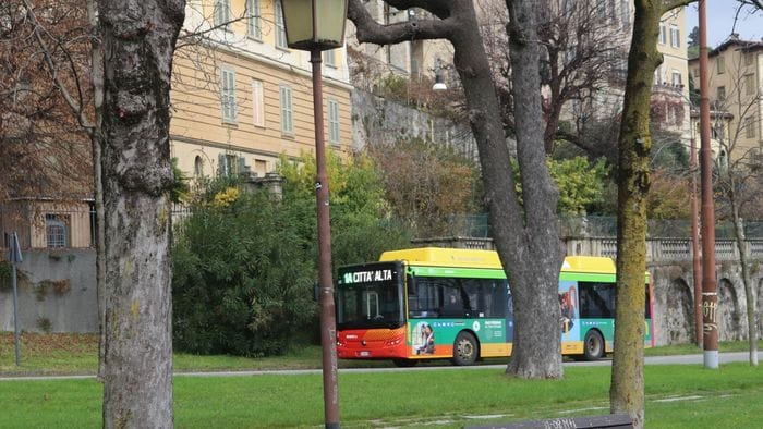 In viaggio sulla Linea 1 per Città Alta