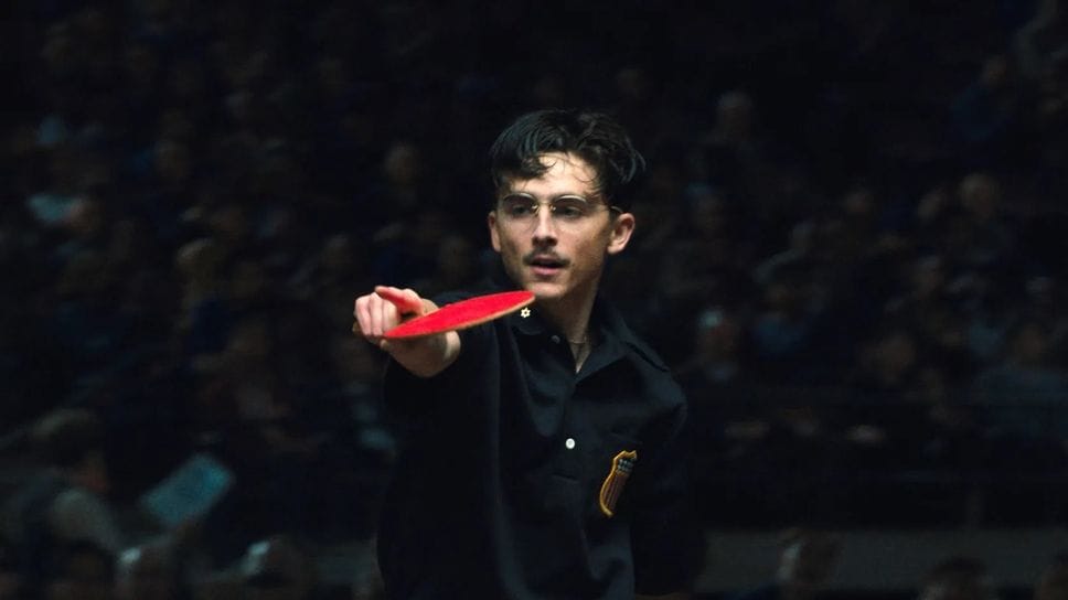 Una scena di Marty Supreme