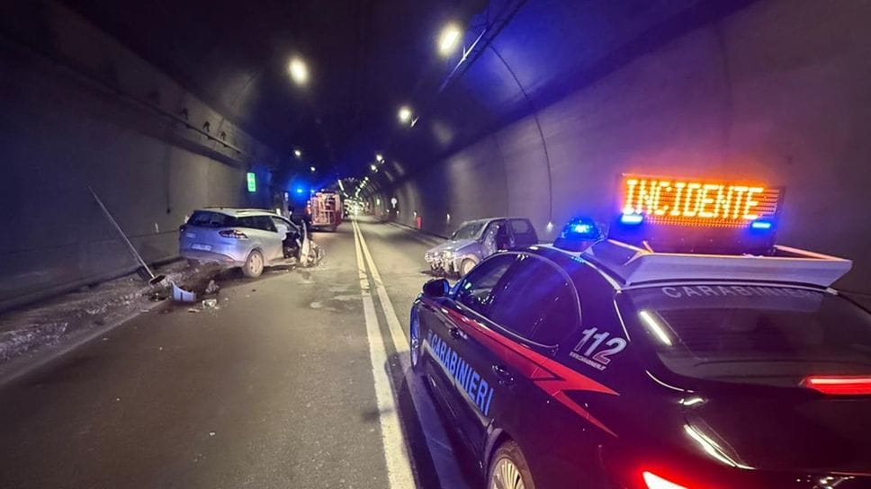 L’inciente all’interno della galleria «Lovere»