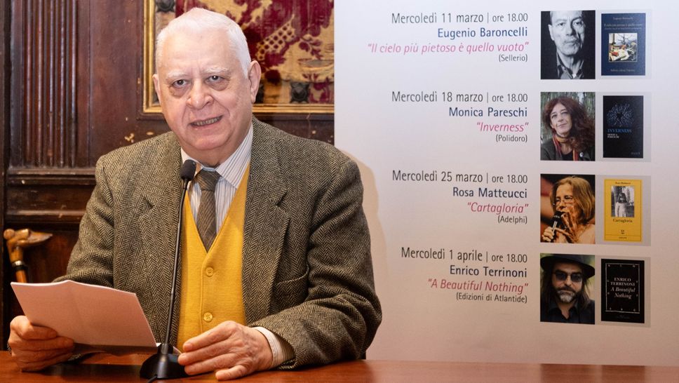 Lo scrittore Hans Tuzzi