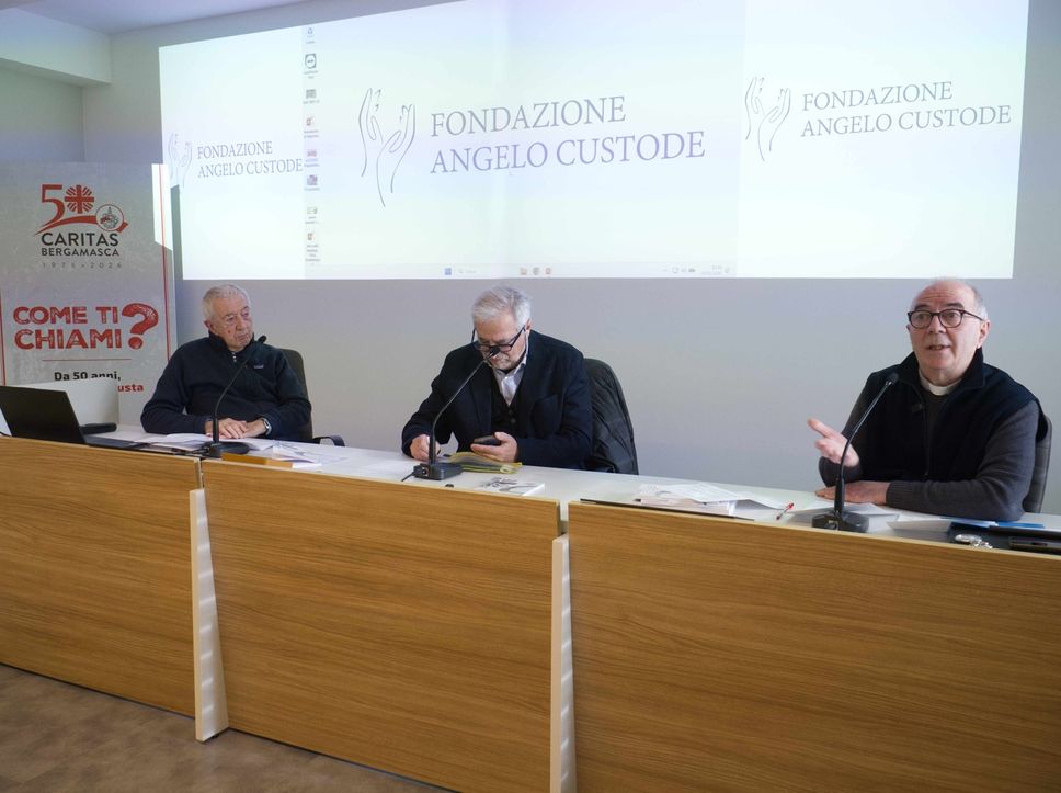 I dati durante il convegno promosso da diocesi di Bergamo e Fondazione Angelo Custode