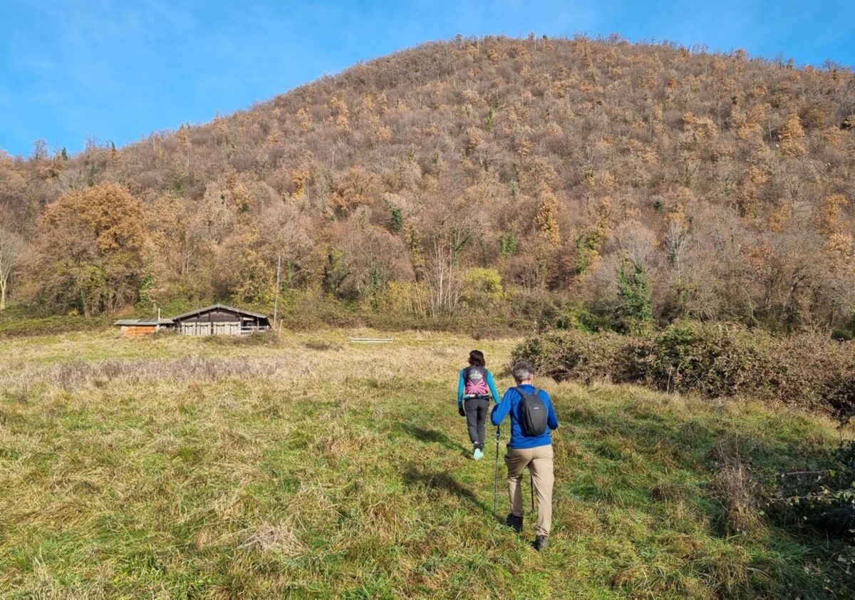 Verso la baita di Pompiano