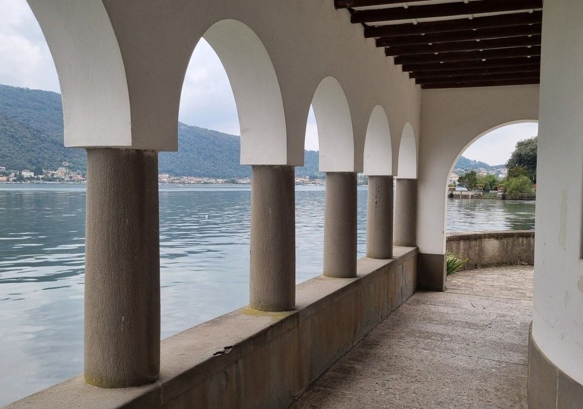 Il lago dalla chiesetta Stella Maris