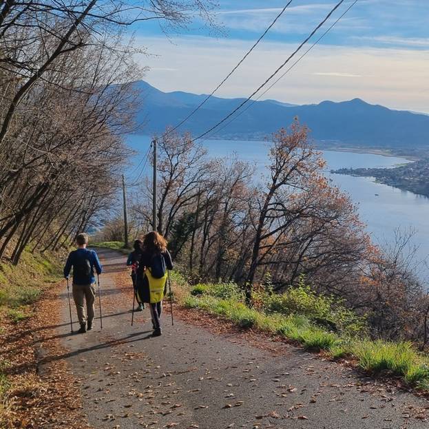 Scendendo verso la Forcella