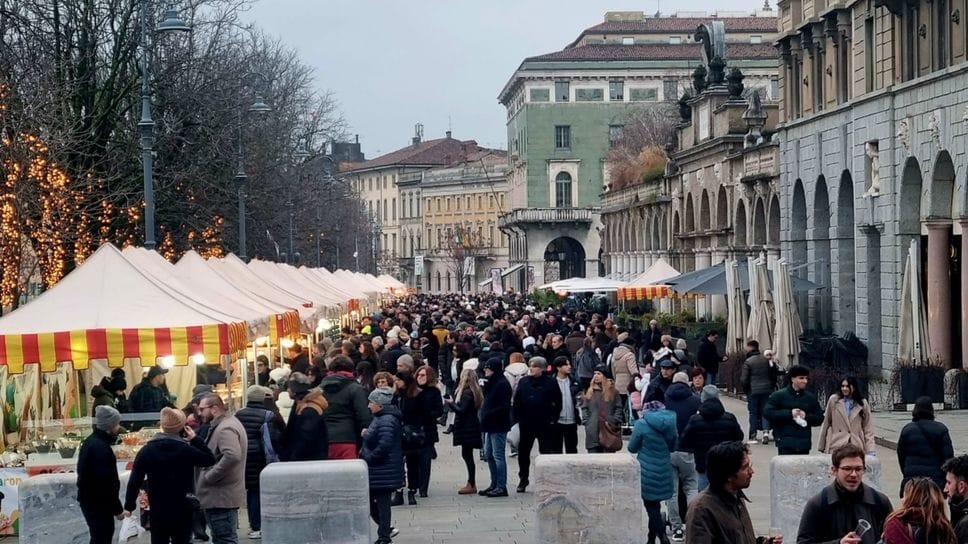 Sul Sentierone la festa del cioccolato