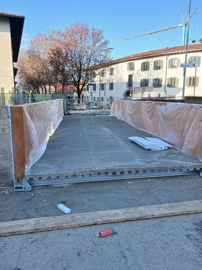 Campagnola, la nuova passerella