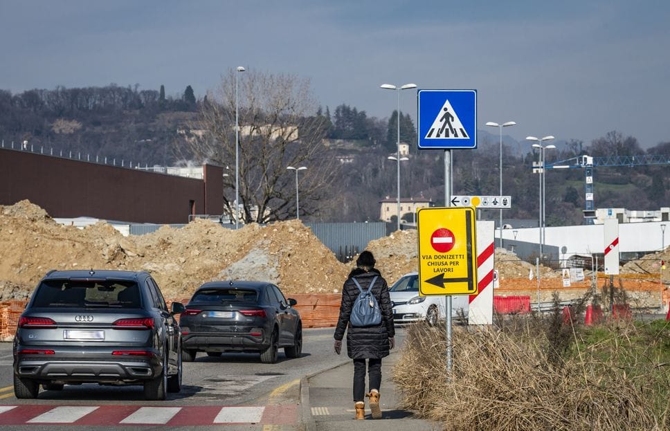 I lavori stanno impattando sul traffico