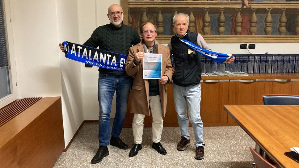 Il podio della classifica di andata di Fubal: Franco Colleoni, Maurizio Ranica e Tarcisio Migliorini