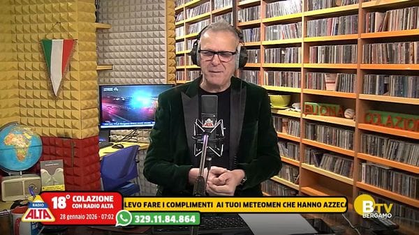 COLAZIONE CON RADIO ALTA