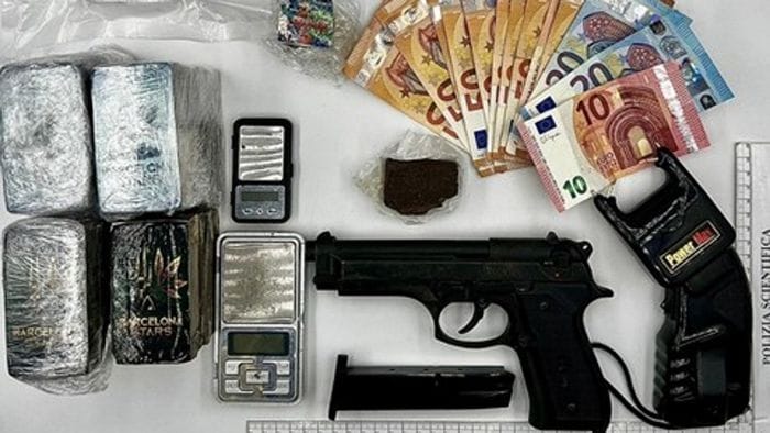 due chili di hashish nel sottotetto arrestato 20enne ad almenno san bartolomeo