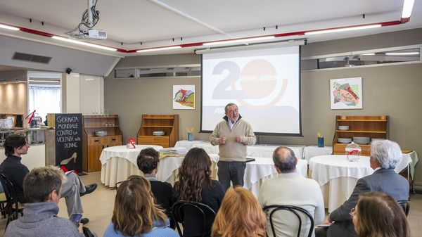 Il direttore  di Abf Maurizio Betelli alla presentazione